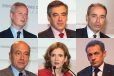 Six candidats à la primaire de la droite en campagne dans le bâtiment