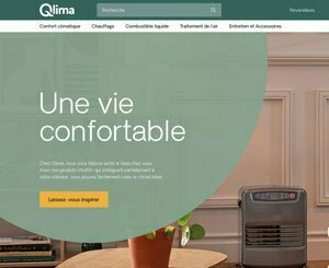 Nouveau site Internet Qlima : Une plateforme moderne et intuitive