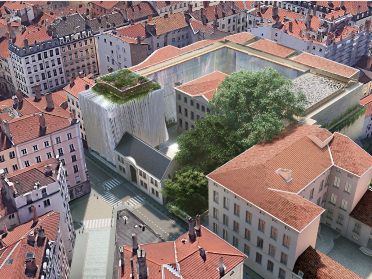 Découvrez le projet du musée des tissus de Lyon imaginé par Rudy Ricciotti