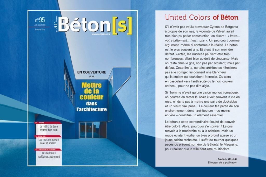 Béton[s] le Magazine n° 95 prend des couleurs