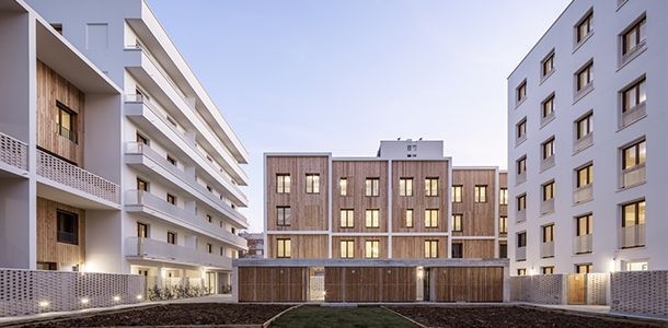 JTB.architecture et MaO architectes : 71 logements sociaux à La Courneuve