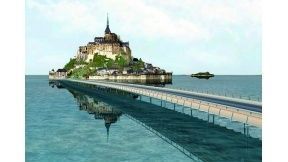Bâti / Quand le Mont-Saint-Michel redevient une île