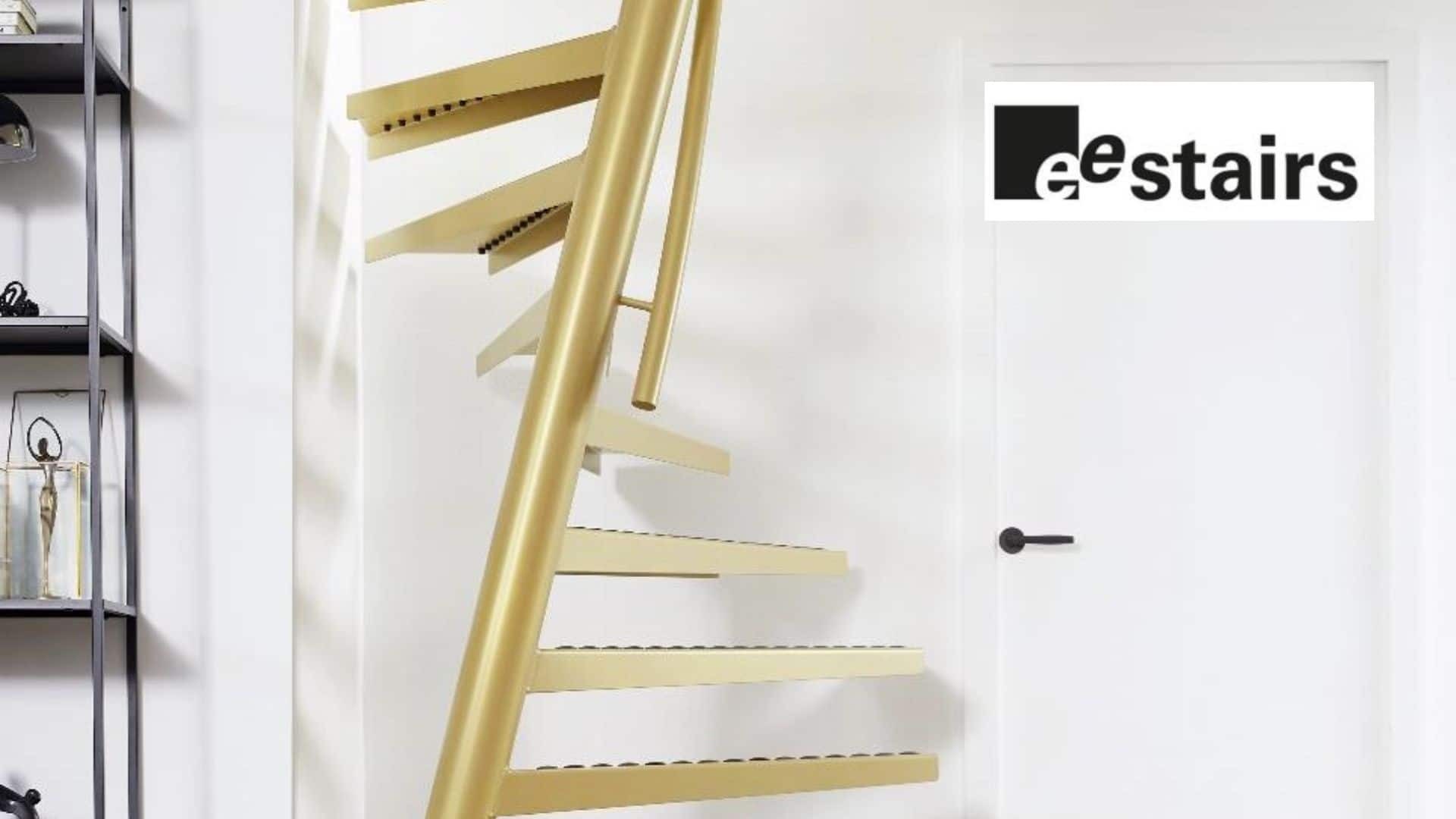 1m2 , un escalier gain de place sûr et facile   installer pour remplacer les échelles inconfortables ou les marches disgracieuses.