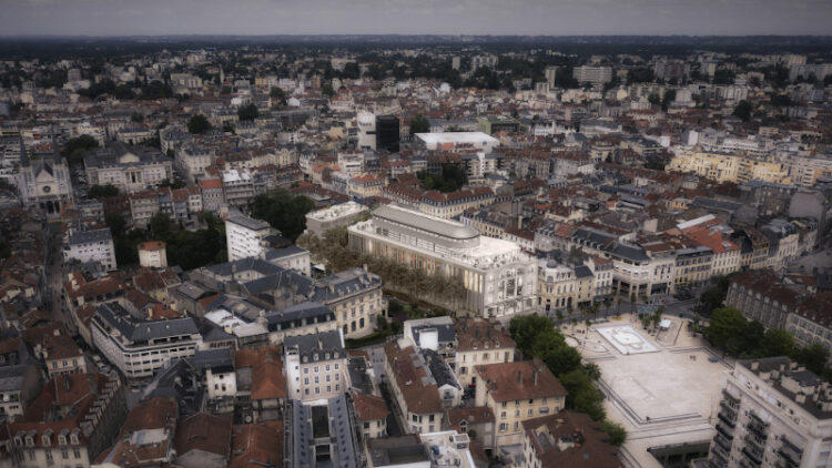 À Pau, les Galeries Lafayette restructurées par Chamss Arouise