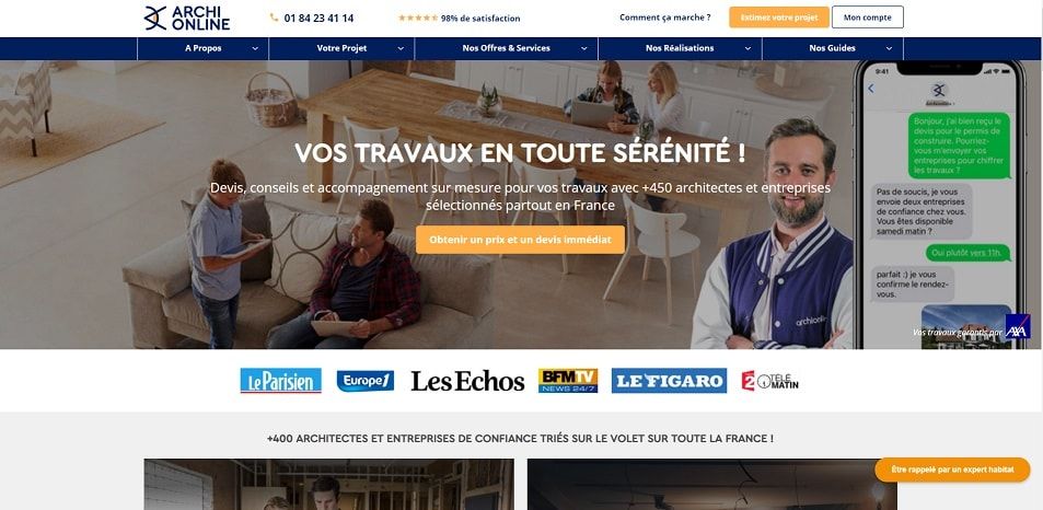 Batiweb rachète la start-up Archionline