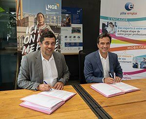 NGE et Pôle emploi PACA signent une convention de partenariat pour mettre en place des actions inédites