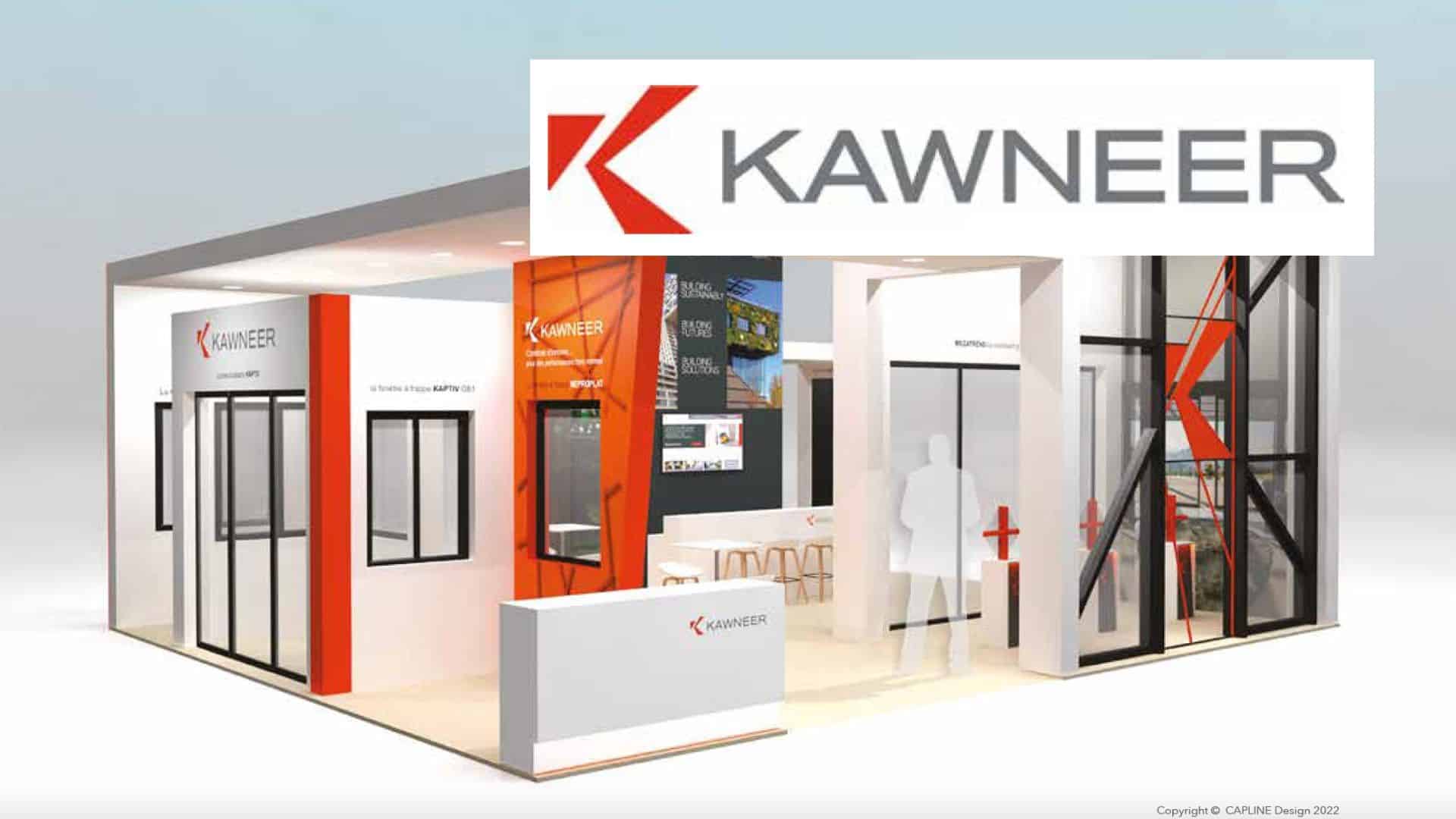 Mondial du bâtiment 2022 : KAWNEER dévoilera ses dernières innovations sur son stand au salon BATIMAT