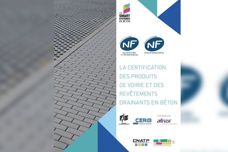 NF évolue ses référentiels de certification des produits de voirie en béton