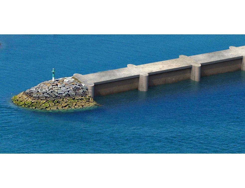 Une digue capable de produire de l'électricité testée dans la rade de Brest