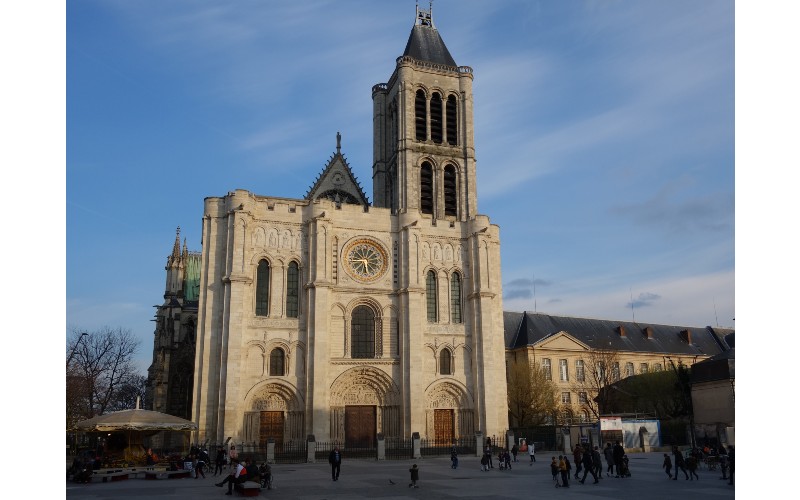 la fl che de la basilique de saint denis va tre reconstruite